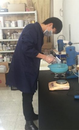 Diazo bileşenini doğru şekilde tartın