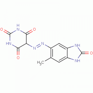 Pigment-turuncu-64-Molekül-Yapı